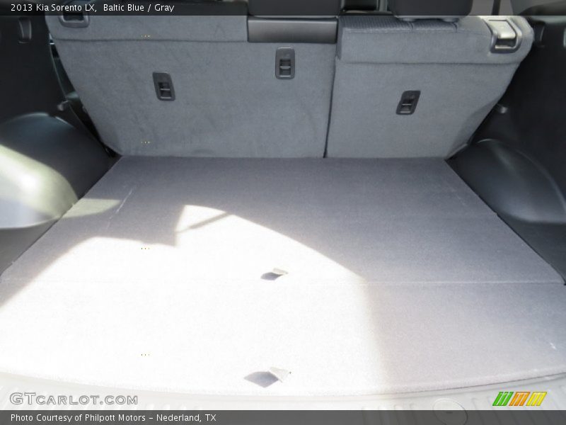 Baltic Blue / Gray 2013 Kia Sorento LX