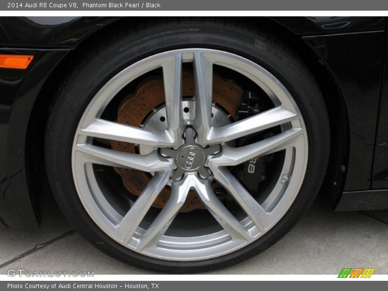 Phantom Black Pearl / Black 2014 Audi R8 Coupe V8