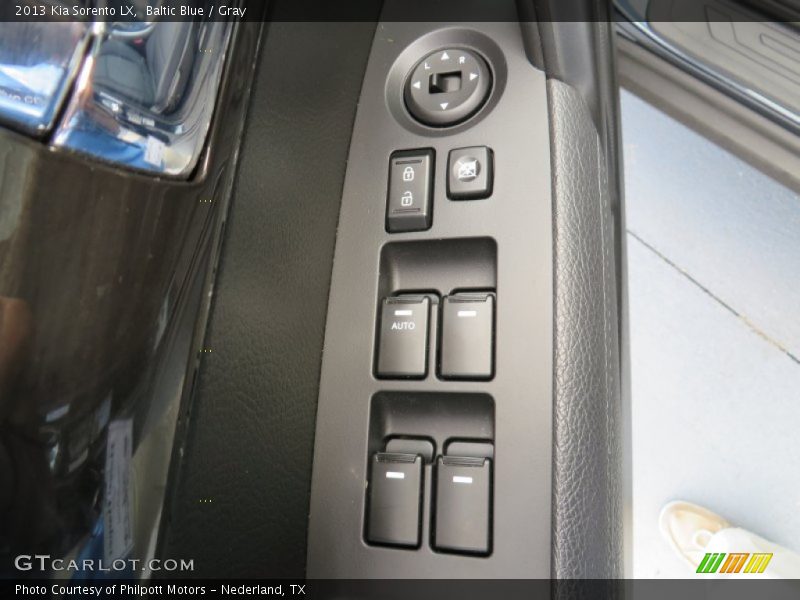 Baltic Blue / Gray 2013 Kia Sorento LX
