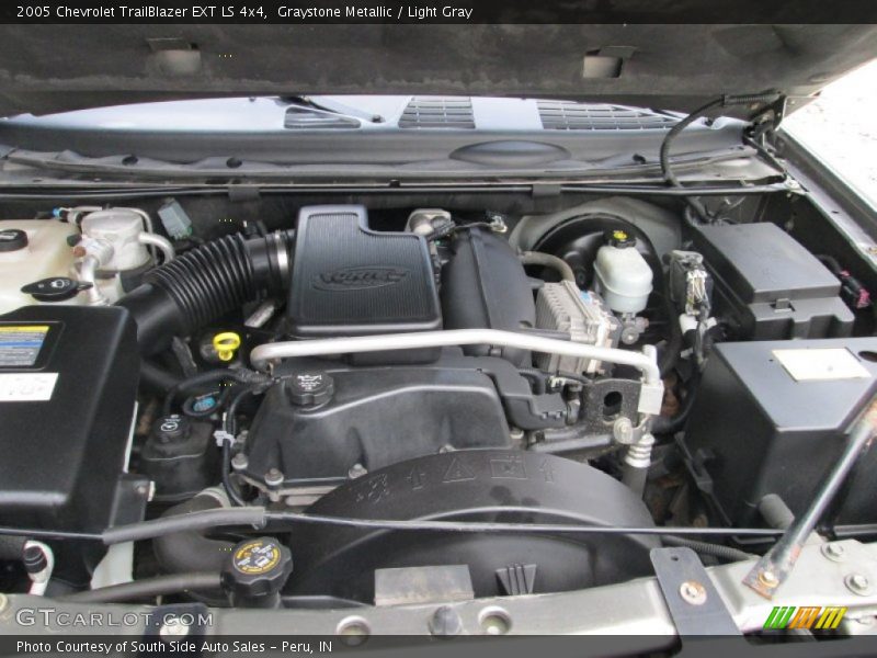 Graystone Metallic / Light Gray 2005 Chevrolet TrailBlazer EXT LS 4x4