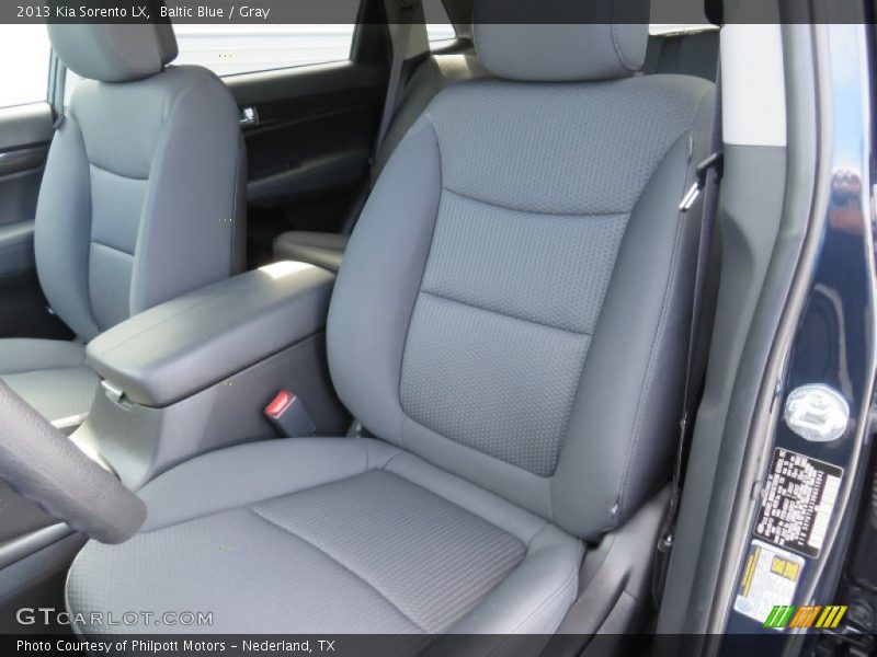 Baltic Blue / Gray 2013 Kia Sorento LX