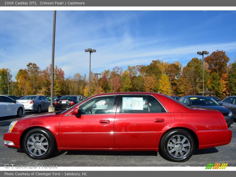 Crimson Pearl / Cashmere 2006 Cadillac DTS