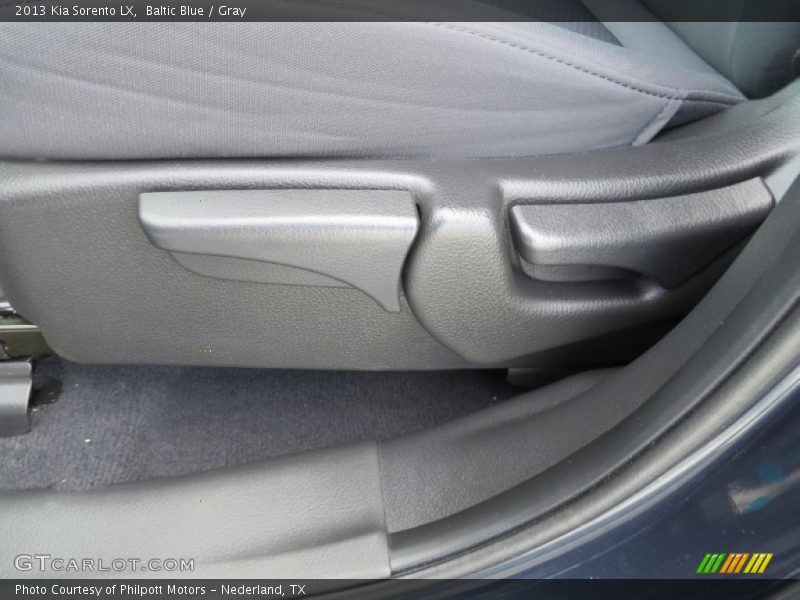 Baltic Blue / Gray 2013 Kia Sorento LX