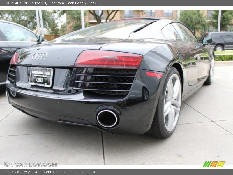 Phantom Black Pearl / Black 2014 Audi R8 Coupe V8