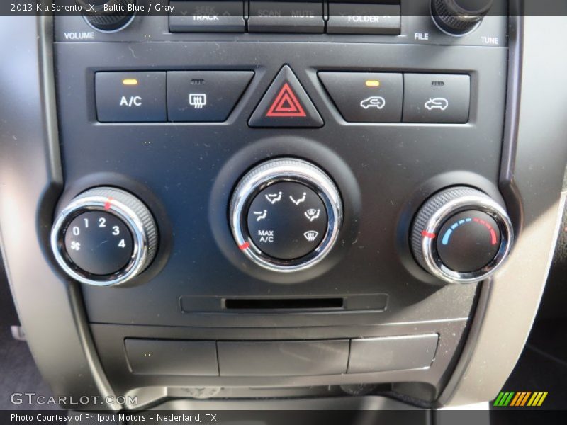 Baltic Blue / Gray 2013 Kia Sorento LX