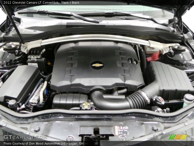 Black / Black 2012 Chevrolet Camaro LT Convertible