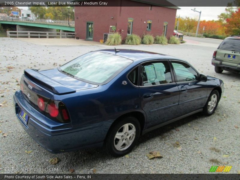 Laser Blue Metallic / Medium Gray 2005 Chevrolet Impala