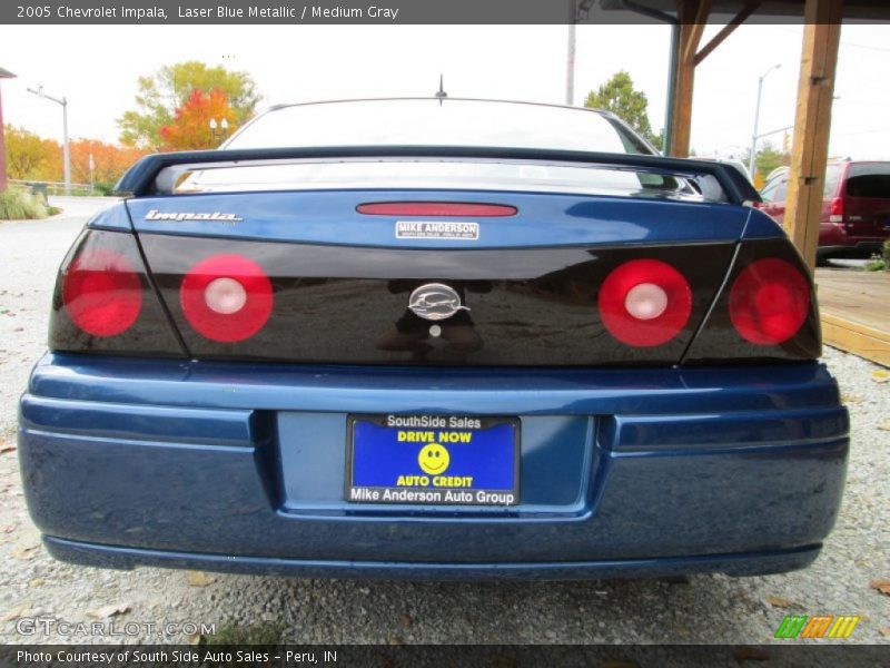 Laser Blue Metallic / Medium Gray 2005 Chevrolet Impala