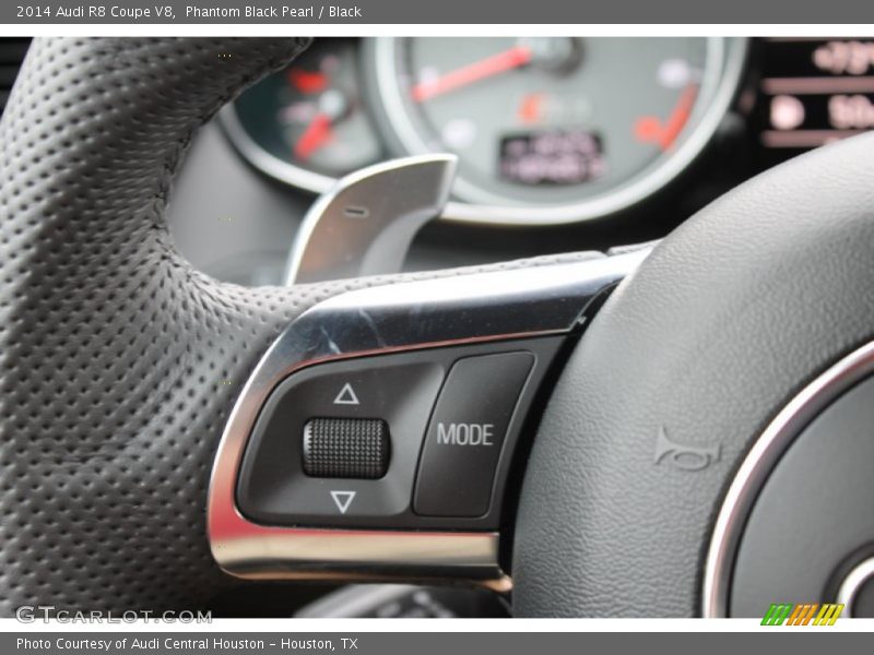 Phantom Black Pearl / Black 2014 Audi R8 Coupe V8