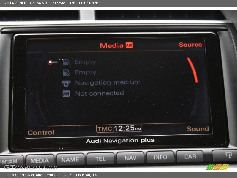 Phantom Black Pearl / Black 2014 Audi R8 Coupe V8