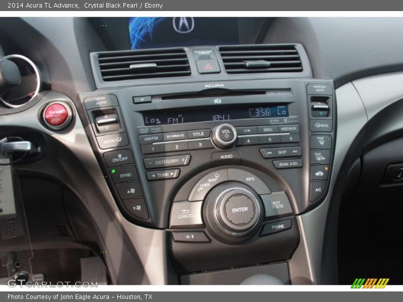 Crystal Black Pearl / Ebony 2014 Acura TL Advance