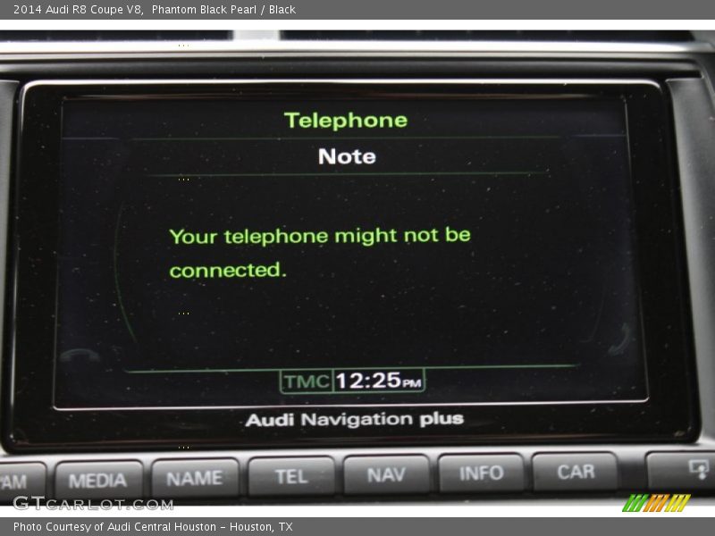 Phantom Black Pearl / Black 2014 Audi R8 Coupe V8