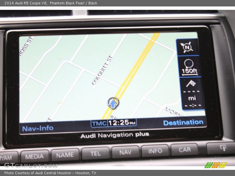 Phantom Black Pearl / Black 2014 Audi R8 Coupe V8