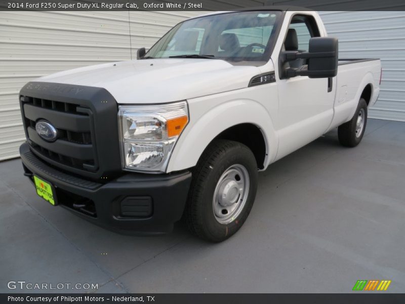 Oxford White / Steel 2014 Ford F250 Super Duty XL Regular Cab