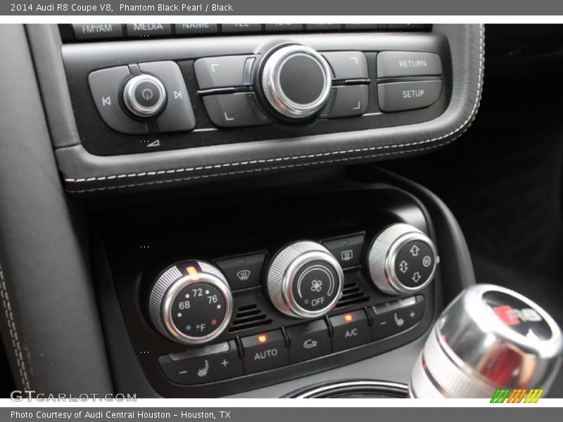 Phantom Black Pearl / Black 2014 Audi R8 Coupe V8