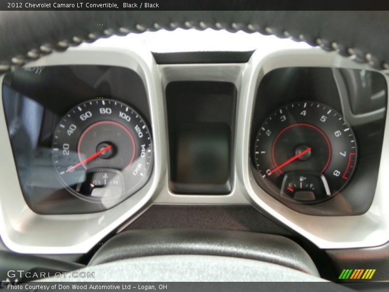 Black / Black 2012 Chevrolet Camaro LT Convertible