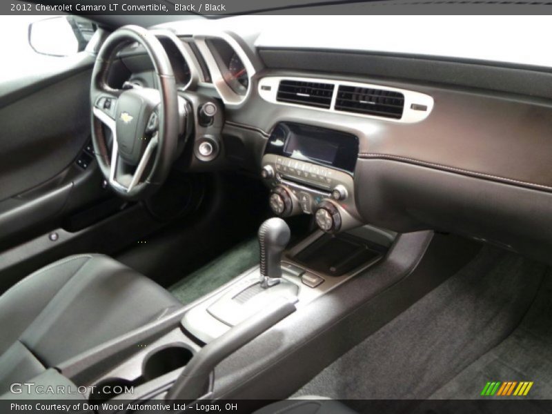 Black / Black 2012 Chevrolet Camaro LT Convertible
