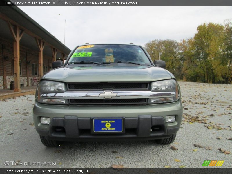 Silver Green Metallic / Medium Pewter 2003 Chevrolet TrailBlazer EXT LT 4x4