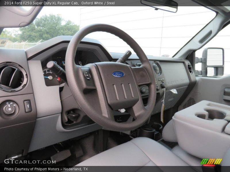 Oxford White / Steel 2014 Ford F250 Super Duty XL Regular Cab