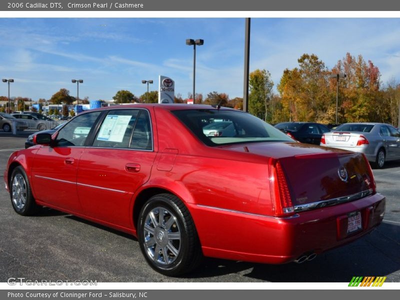 Crimson Pearl / Cashmere 2006 Cadillac DTS