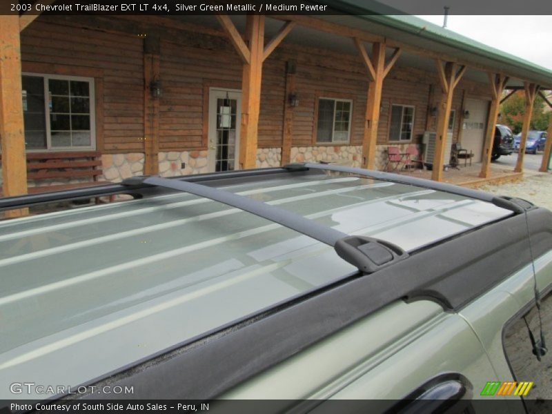 Silver Green Metallic / Medium Pewter 2003 Chevrolet TrailBlazer EXT LT 4x4