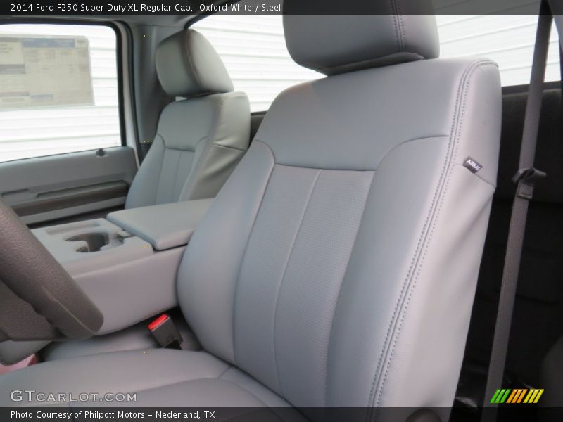 Oxford White / Steel 2014 Ford F250 Super Duty XL Regular Cab