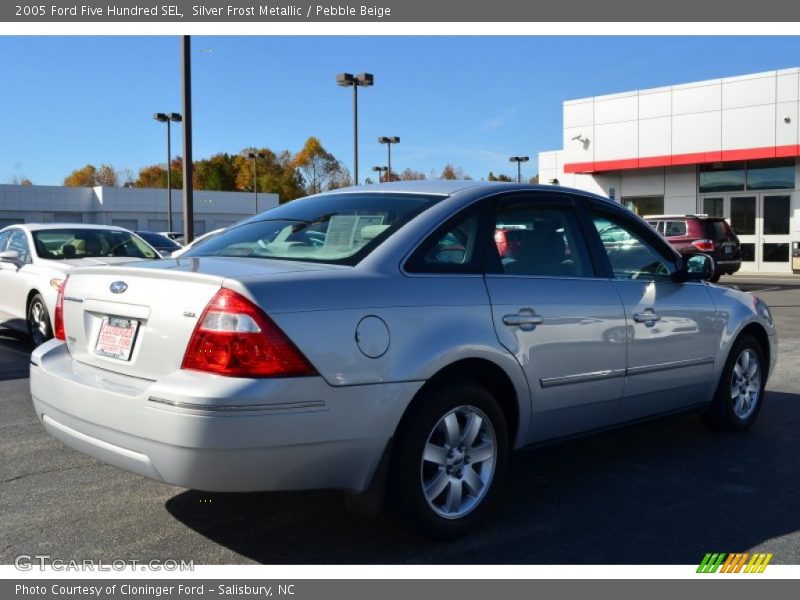 Silver Frost Metallic / Pebble Beige 2005 Ford Five Hundred SEL