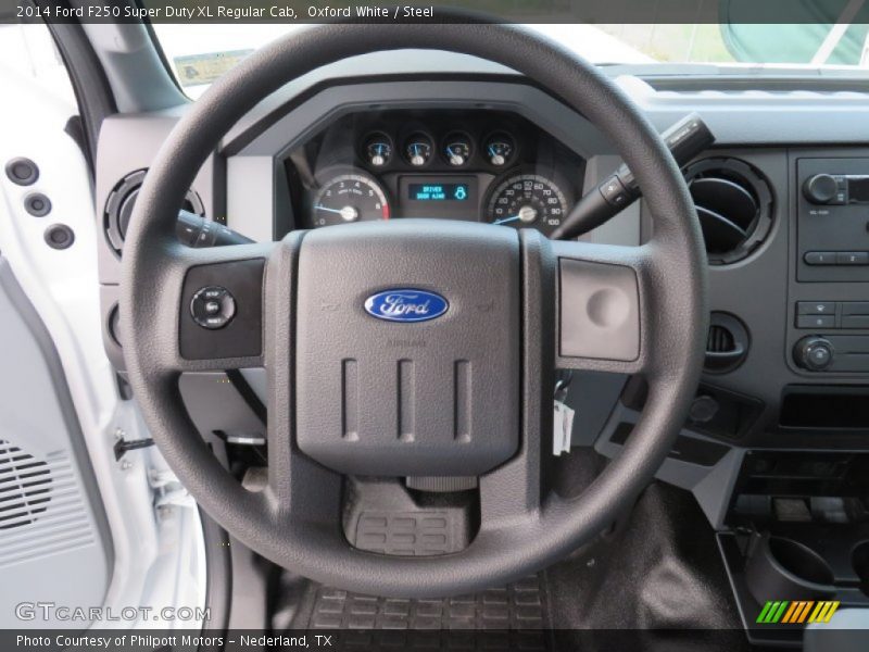 Oxford White / Steel 2014 Ford F250 Super Duty XL Regular Cab