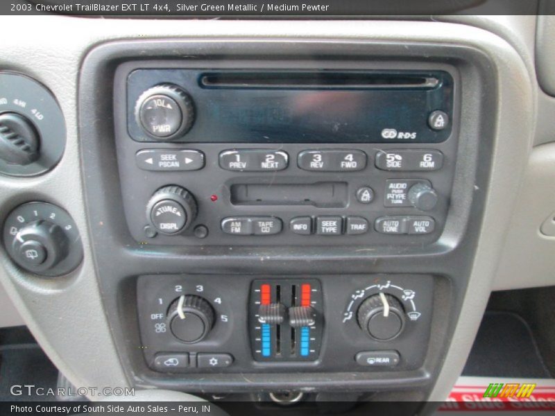 Silver Green Metallic / Medium Pewter 2003 Chevrolet TrailBlazer EXT LT 4x4