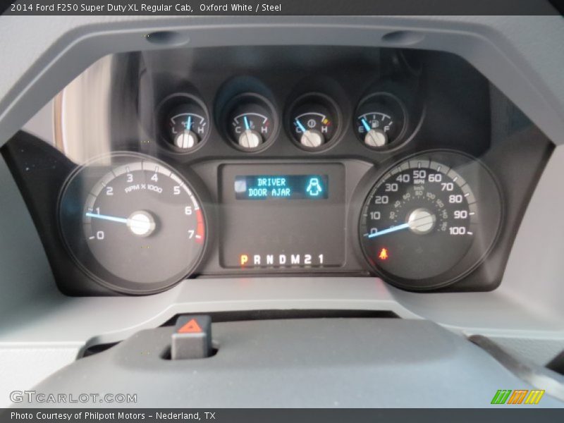 Oxford White / Steel 2014 Ford F250 Super Duty XL Regular Cab