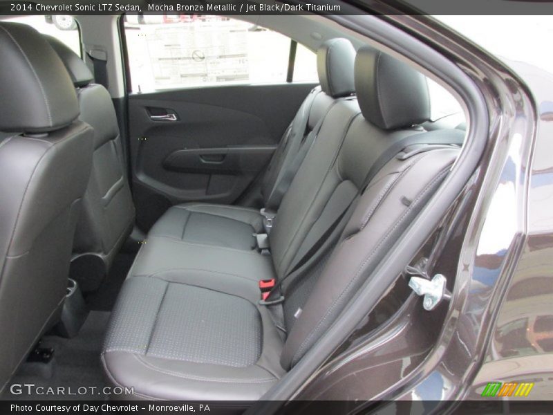 Rear Seat of 2014 Sonic LTZ Sedan