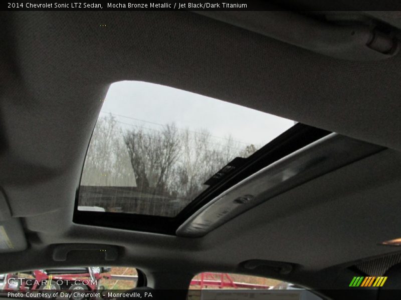 Sunroof of 2014 Sonic LTZ Sedan