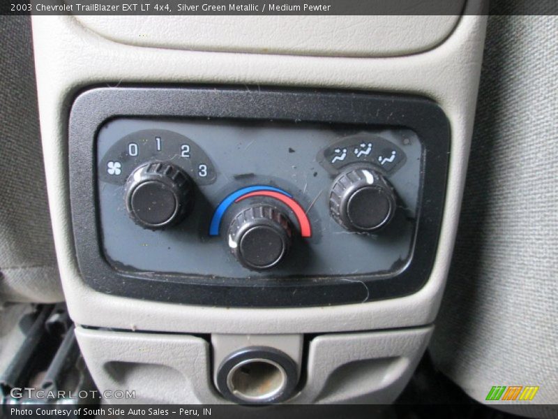 Silver Green Metallic / Medium Pewter 2003 Chevrolet TrailBlazer EXT LT 4x4