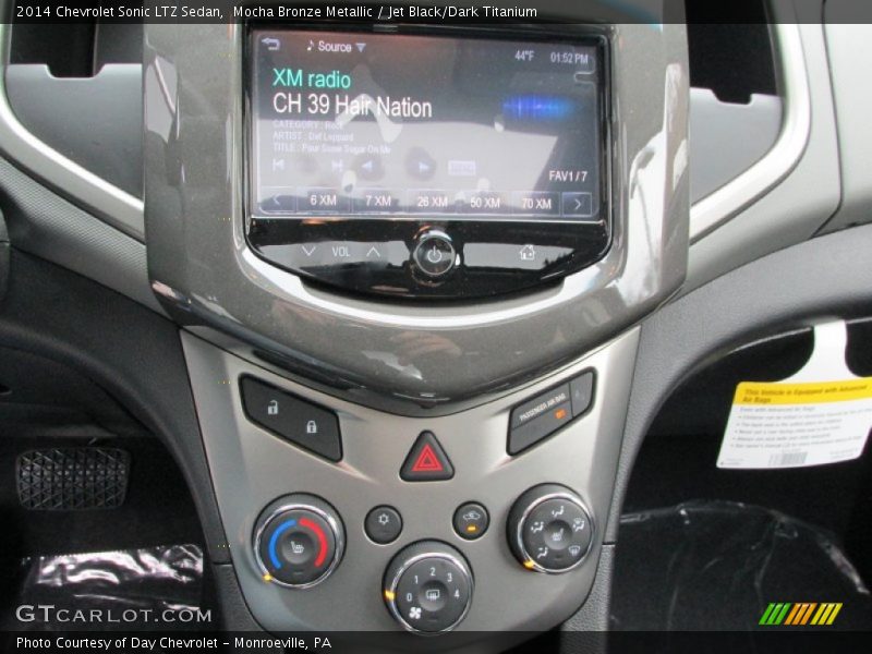 Controls of 2014 Sonic LTZ Sedan