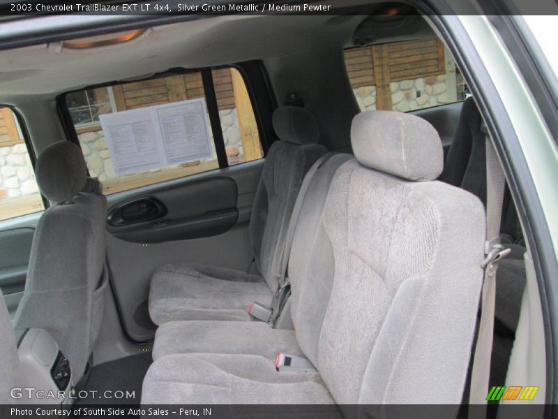 Silver Green Metallic / Medium Pewter 2003 Chevrolet TrailBlazer EXT LT 4x4