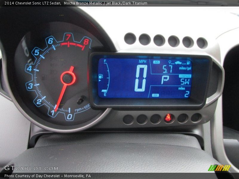  2014 Sonic LTZ Sedan LTZ Sedan Gauges