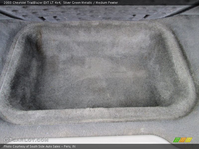 Silver Green Metallic / Medium Pewter 2003 Chevrolet TrailBlazer EXT LT 4x4