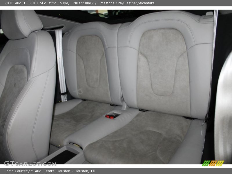 Brilliant Black / Limestone Gray Leather/Alcantara 2010 Audi TT 2.0 TFSI quattro Coupe