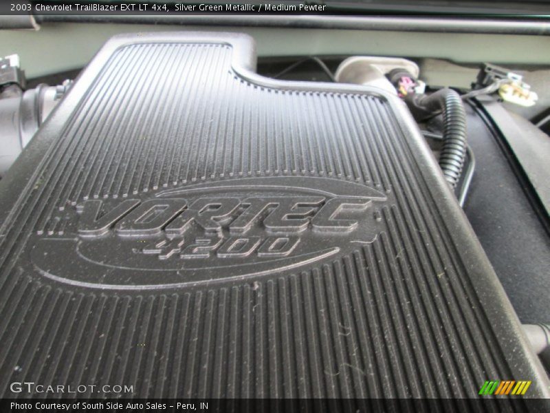Silver Green Metallic / Medium Pewter 2003 Chevrolet TrailBlazer EXT LT 4x4
