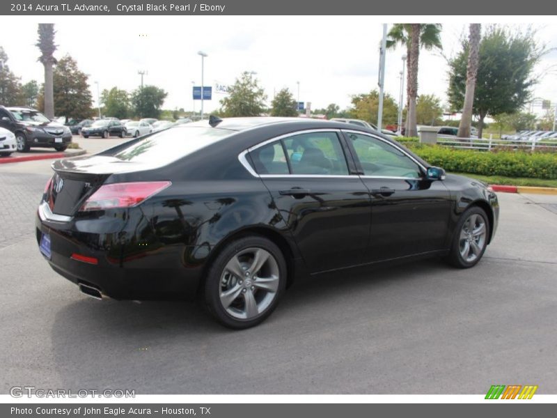 Crystal Black Pearl / Ebony 2014 Acura TL Advance
