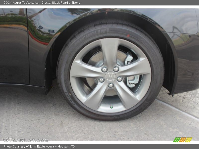 Crystal Black Pearl / Ebony 2014 Acura TL Advance