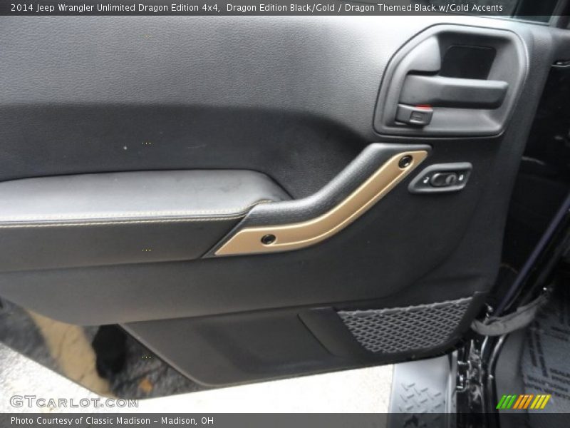 Dragon Edition Black/Gold / Dragon Themed Black w/Gold Accents 2014 Jeep Wrangler Unlimited Dragon Edition 4x4