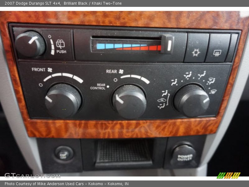 Brilliant Black / Khaki Two-Tone 2007 Dodge Durango SLT 4x4
