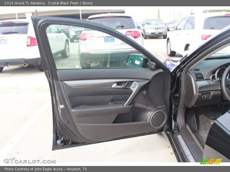 Crystal Black Pearl / Ebony 2014 Acura TL Advance