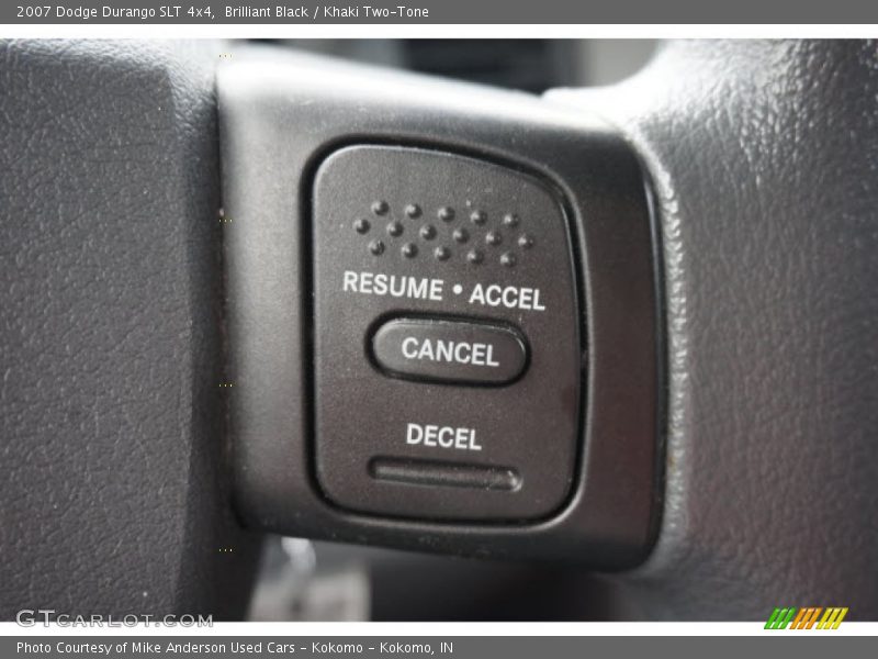 Brilliant Black / Khaki Two-Tone 2007 Dodge Durango SLT 4x4