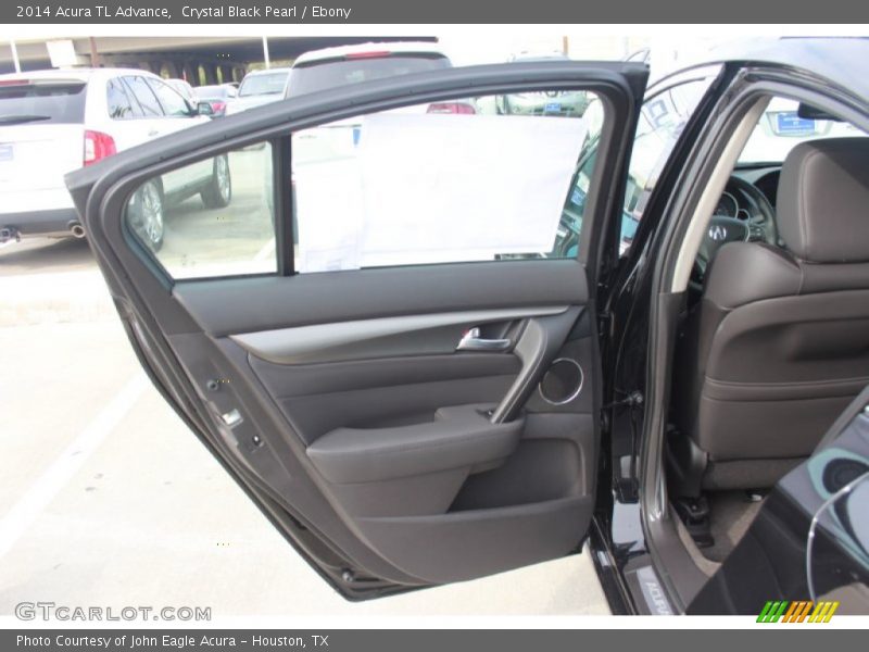 Crystal Black Pearl / Ebony 2014 Acura TL Advance
