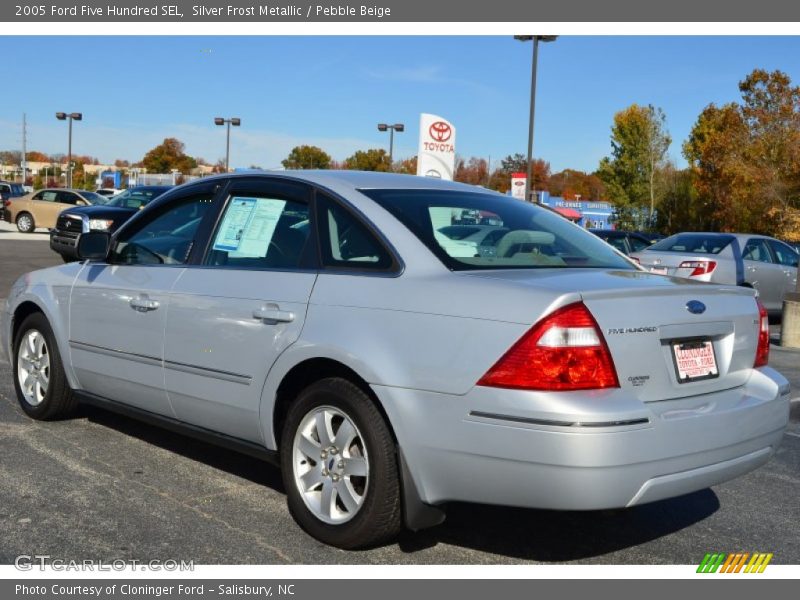 Silver Frost Metallic / Pebble Beige 2005 Ford Five Hundred SEL