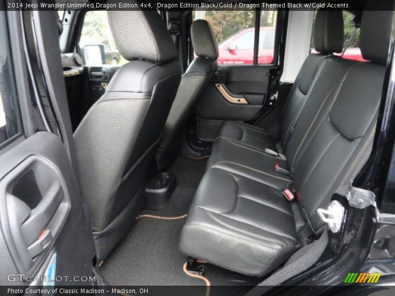 Dragon Edition Black/Gold / Dragon Themed Black w/Gold Accents 2014 Jeep Wrangler Unlimited Dragon Edition 4x4