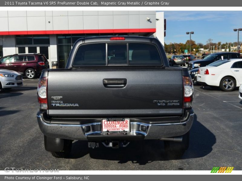 Magnetic Gray Metallic / Graphite Gray 2011 Toyota Tacoma V6 SR5 PreRunner Double Cab