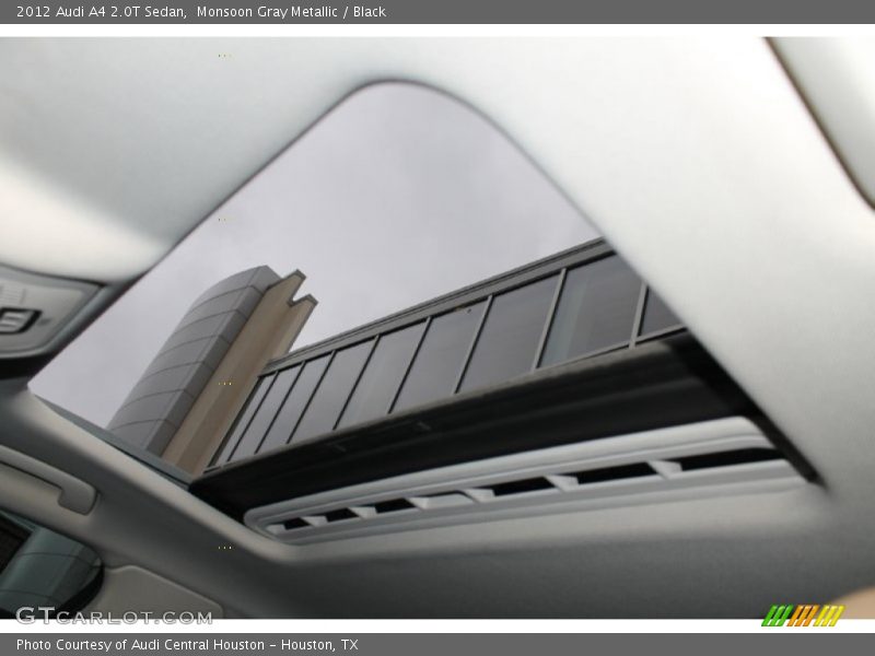 Monsoon Gray Metallic / Black 2012 Audi A4 2.0T Sedan
